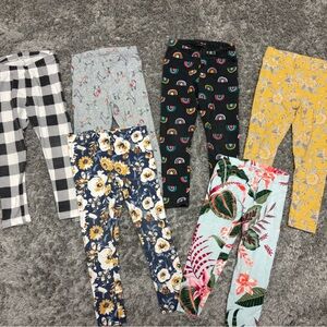 Colorful Patterned Leggings Set